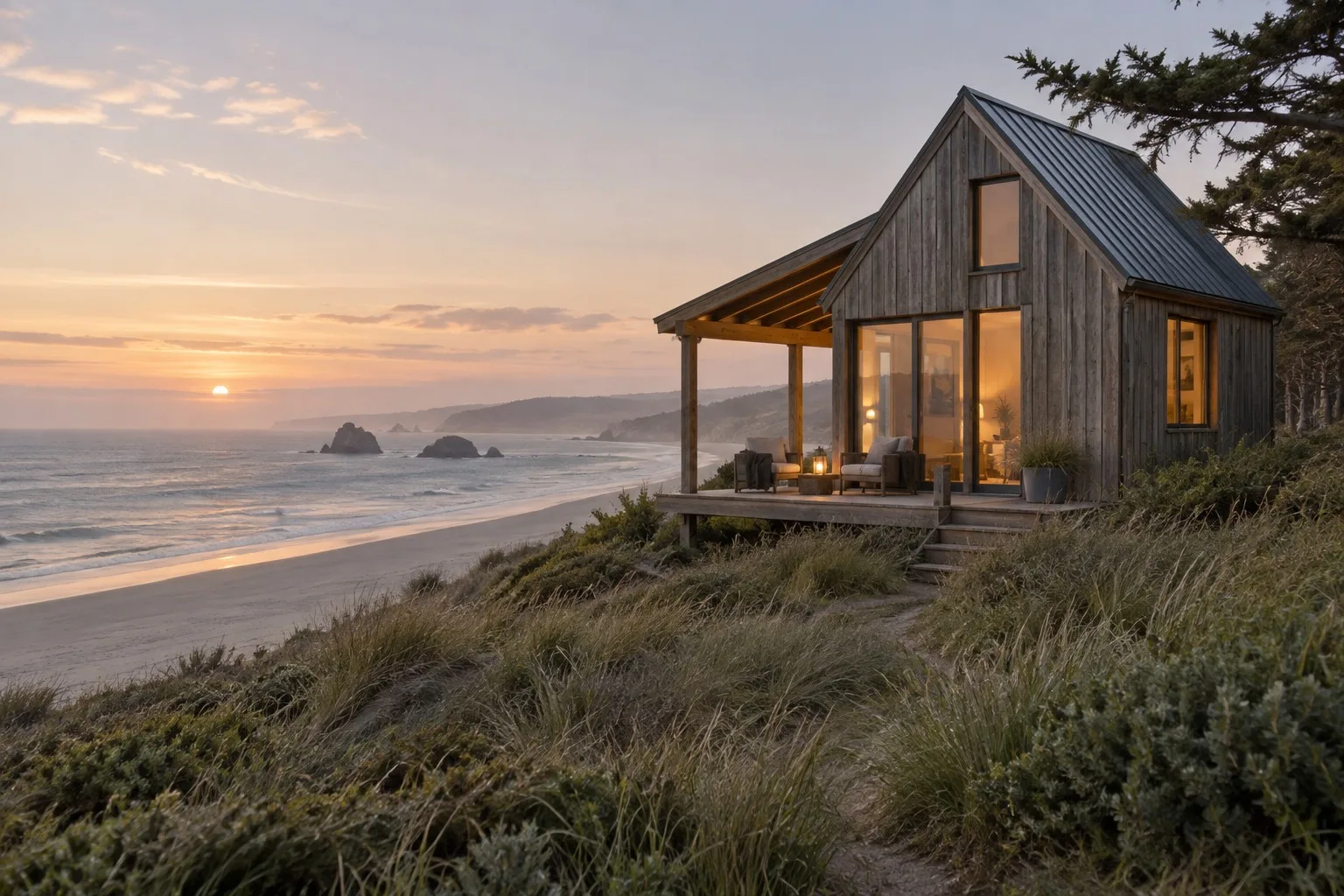 A Small Beach Cabin, Start to Finish