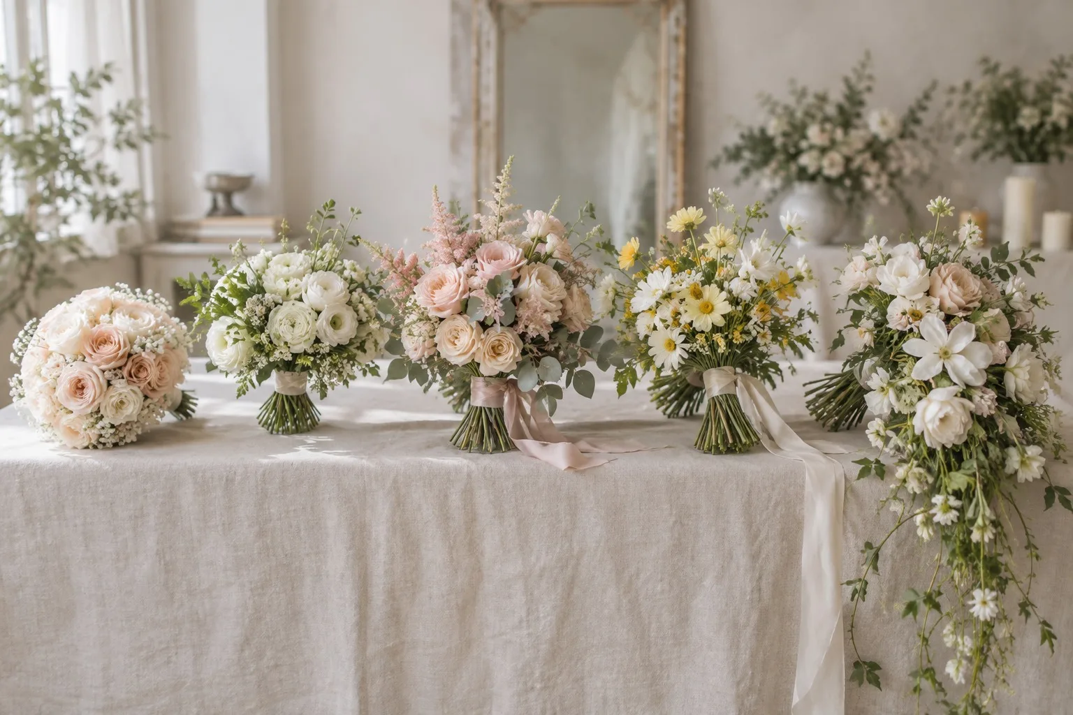 A Field Guide to Bridal Bouquet Shapes