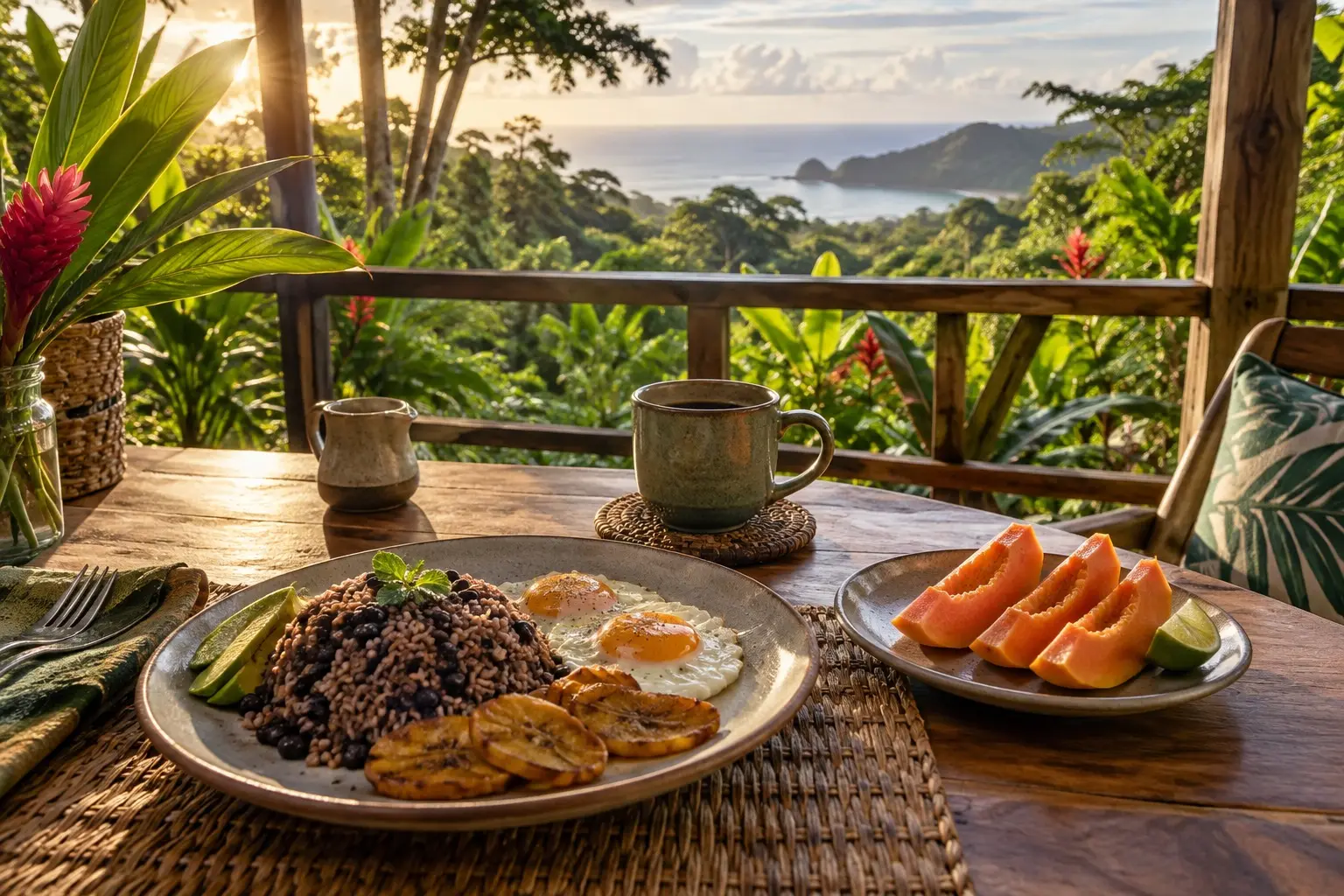 Breakfast on the Veranda, Before the Heat Arrives