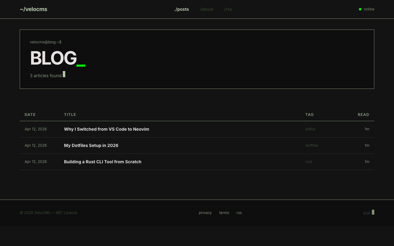 Terminal theme preview